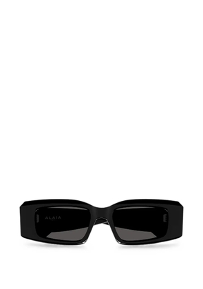 Alaia Eyewear rectangle-frame sunglasses - Black