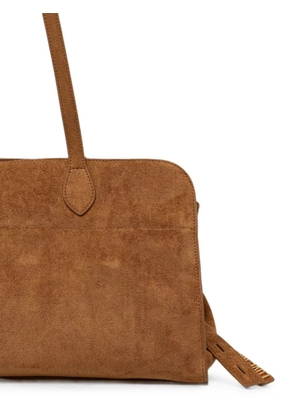 Love Moschino logo-debossed tote bag - Brown