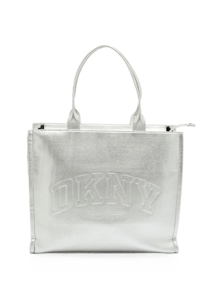 DKNY Vintage large Hadlee tote bag - Silver