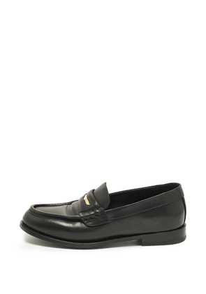 Giuseppe Zanotti Vintage metal-bar loafers - Black