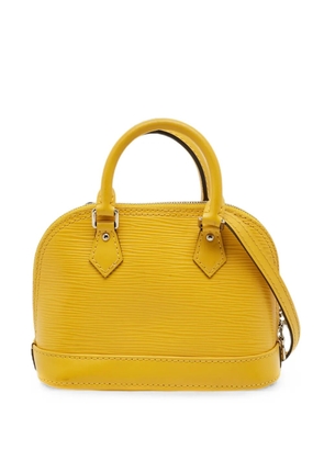 Louis Vuitton Pre-Owned 2016 Alma Nano Epi leather tote bag - Yellow