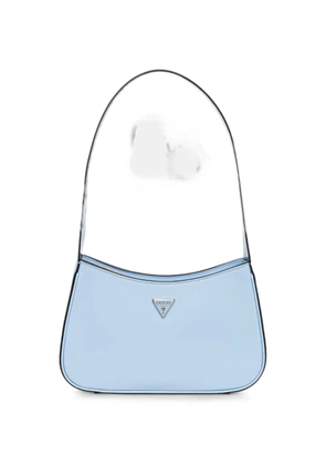GUESS USA logo-plaque shoulder bag - Blue