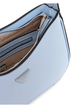 GUESS USA logo-plaque shoulder bag - Blue