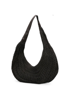 Mariana Mendez Bivalda oversized shoulder bag - Black