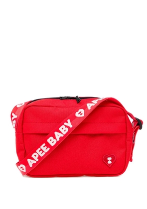 APEE™ by *A BATHING APE® logo-print mini bag - Red