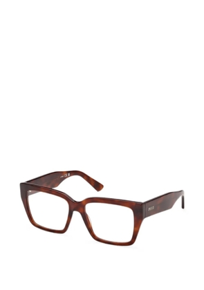 PUCCI tortoiseshell-effect square-frame glasses - Brown