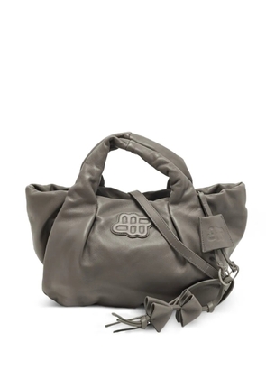 MUNTHE Lixia logo-detail tote bag - Grey