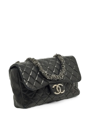 CHANEL Pre-Owned 2015-2016 Westminster single flap shoulder bag - Black