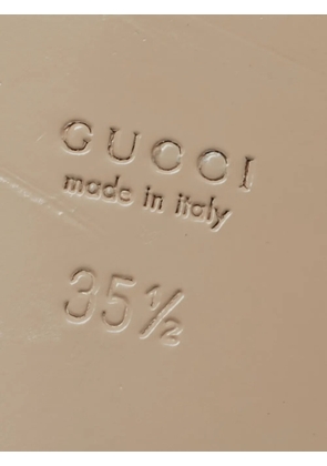 Gucci Pre-Owned Madelyn crystal-set sandals - Grey
