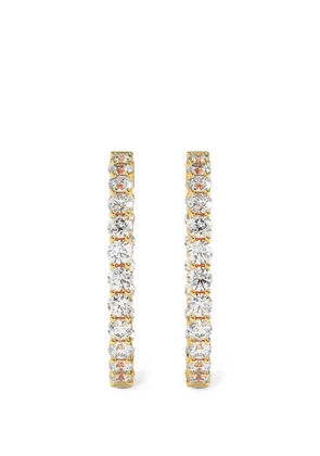 Diamond Essentials Lucida diamonds hoop earrings - Gold