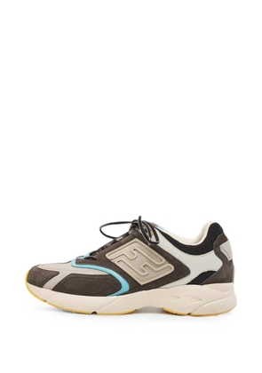 Fendi Pre-Owned FF chunky sneakers - Brown