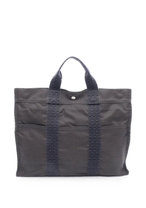 Hermès Pre-Owned 2000s Herline canvas tote bag - Grey