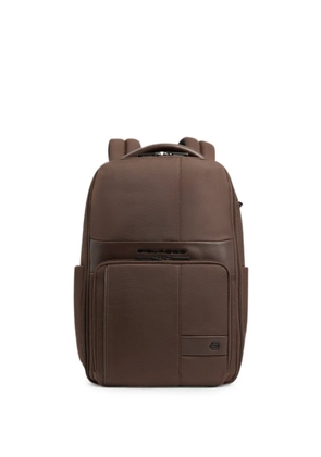PIQUADRO water-resistant travel backpack - Brown