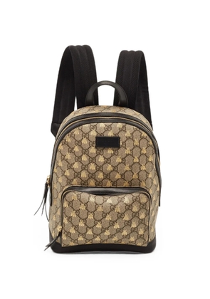 Gucci Pre-Owned GG Supreme Bees backpack - Neutrals