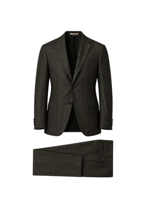 Pal Zileri check-pattern single-breasted suit - Brown