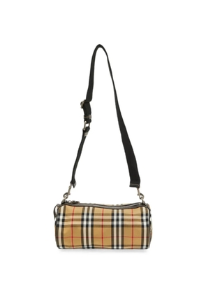 Burberry Pre-Owned small Kennedy House Check crossbody bag - Neutrals