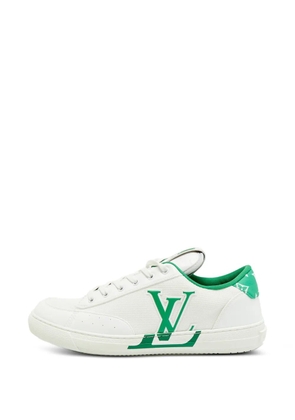 Louis Vuitton Pre-Owned Charlie panelled sneakers - White