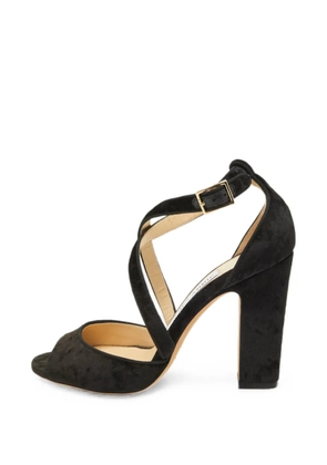 Jimmy Choo Pre-Owned Carrie ankle strap sandals - Black