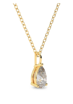 Diamond Essentials pear-shape-pendant necklace - Gold