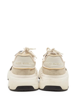 Dolce & Gabbana Pre-Owned Daymaster panelled sneakers - Neutrals