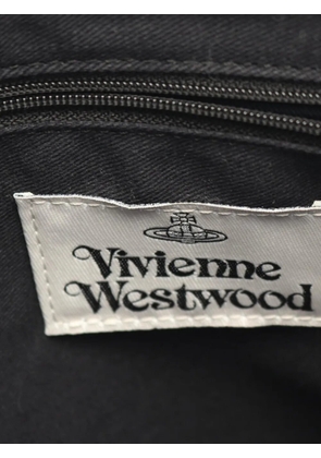 Vivienne Westwood Pre-Owned 2020s Orb leather shoulder bag - Grey