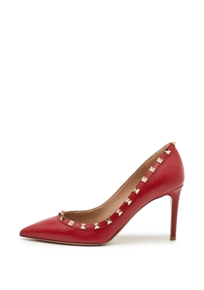 Valentino Garavani Pre-Owned Rockstud pointed-toe pumps - Red