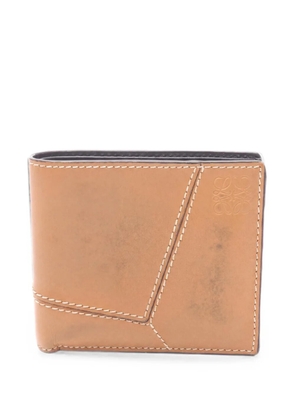 Loewe Pre-Owned 2000s Puzzle bifold wallet - Brown