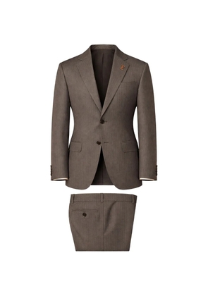 Pal Zileri pinstripe-pattern single-breasted suit - Grey