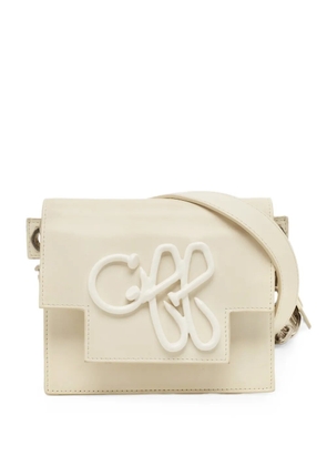 Off-White Pre-Owned logo-detail cross-body bag - Neutrals