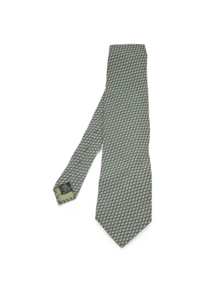 Giorgio Armani Pre-Owned jacquard tie - Green
