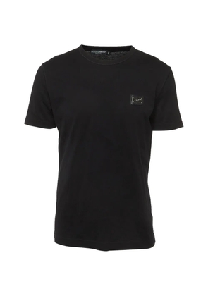 Dolce & Gabbana Pre-Owned logo plaque T-shirt - Black
