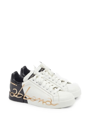 Dolce & Gabbana Pre-Owned Portofino low-top sneakers - White