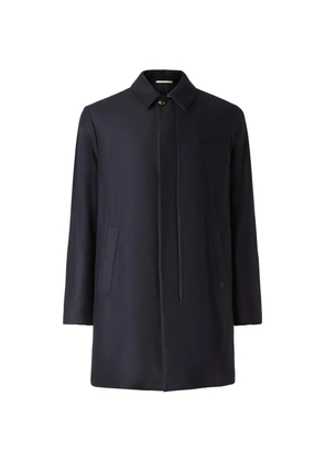 Pal Zileri concealed-front raincoat - Blue