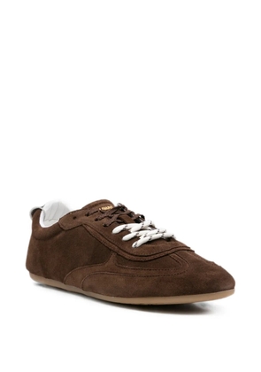 ALOHAS suede panelled sneakers - Brown
