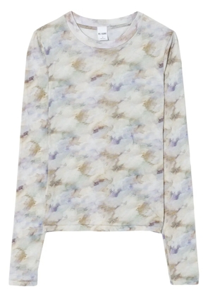 RE/DONE long-sleeve cotton T-shirt - Grey