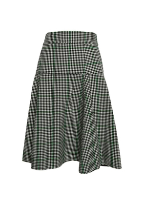 Dolce & Gabbana Pre-Owned flared midi skirt - Black