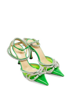 MACH & MACH Double Bow pumps - Green