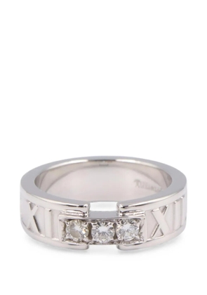 Tiffany & Co. Pre-Owned 2010s Atlas diamond ring - Silver