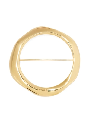 Jil Sander New Lightness polished-finish pin - Gold