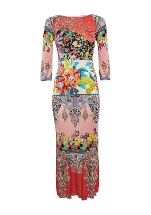 Etro Pre-Owned 2024 floral paisley jersey maxi dress - Red