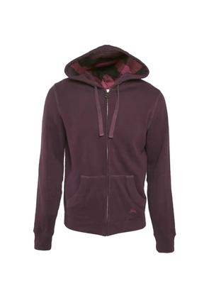 Burberry Pre-Owned zip-up hoodie - Purple