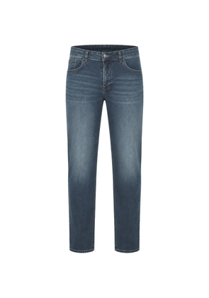 michael coal Capri faded denim jeans - Blue