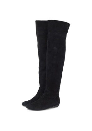 Giuseppe Zanotti Vintage suede knee-length boots - Black