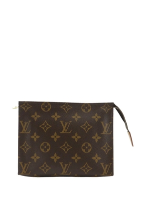 Louis Vuitton Pre-Owned 2003 Monogram Toiletry Pouch 19 clutch bag - Brown