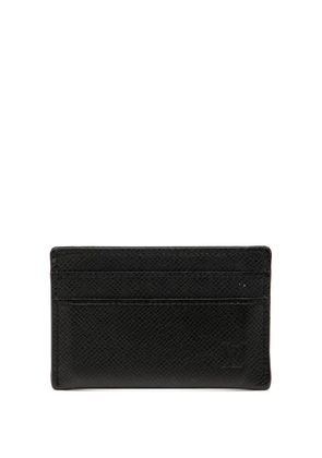 Louis Vuitton Pre-Owned 2021-2026 Taiga Double card holder - Black