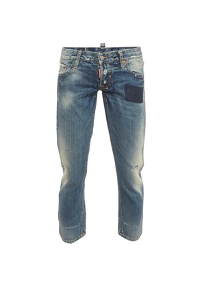 DSQUARED2 distressed slim-fit jeans - Blue