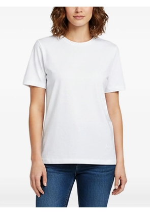 The Attico embroidered-logo T-shirt - White
