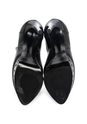 Casadei platform ankle boots - Black