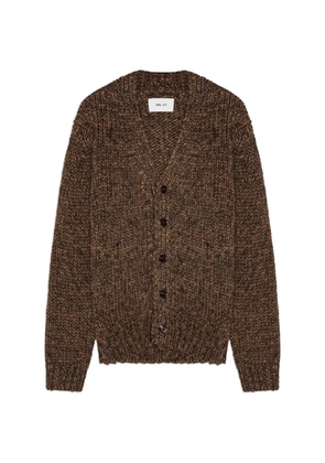 NN07 Osky mouline cardigan - Brown