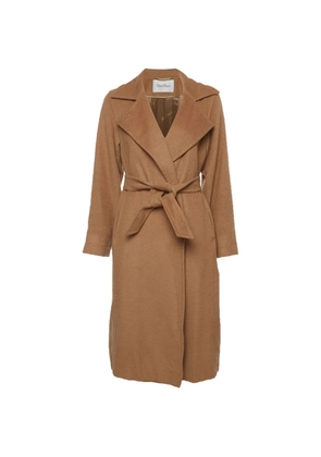 Max Mara belted camel hair coat - Brown